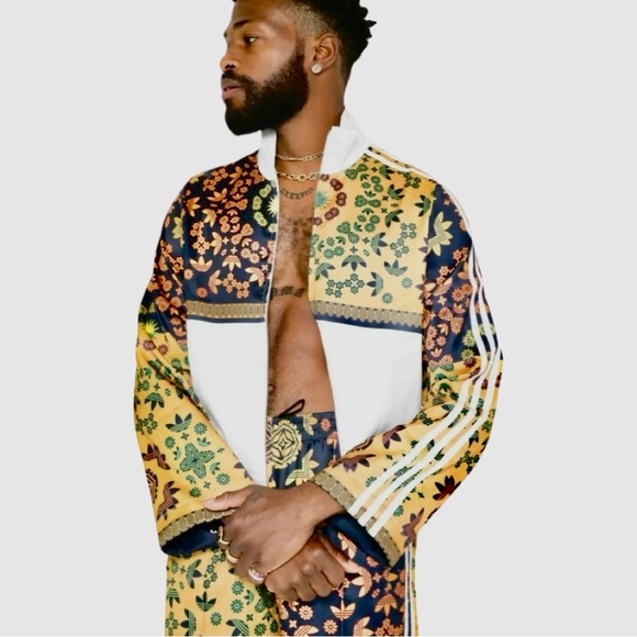 RARE❤️🔥Adidas x YARA SHAHIDI SATIN TRACK JACKET UNISEX Small - Picture 12 of 14